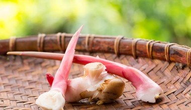 Niezwykle aromatyczny krewniak imbiru. Topi tkankę tłuszczową, obniża cukier i pomaga na bóle reumatyczne