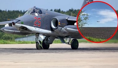 Niezwykłe nagranie. Dwa ukraińskie Su-25 atakują rosyjskie pozycje