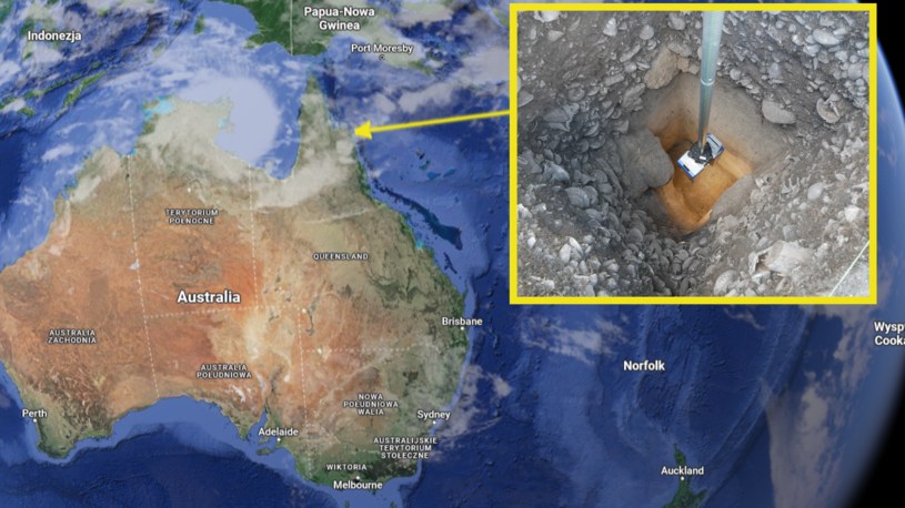 Niezwykłe odkrycie archeologiczne w Australii /Google Maps /materiał zewnętrzny