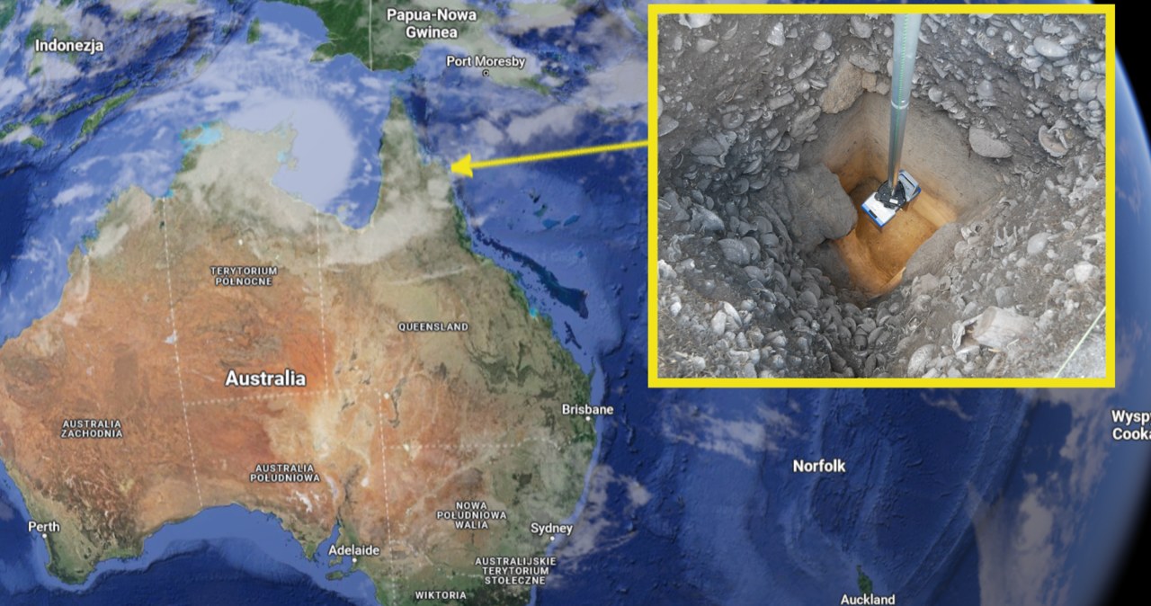 Niezwykłe odkrycie archeologiczne w Australii /Google Maps /materiał zewnętrzny
