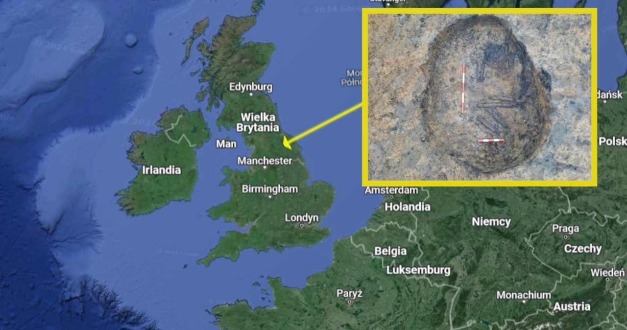 Niezwykłe odkrycie w Wielkiej Brytanii przeraziło archeologów /Google Earth /materiał zewnętrzny