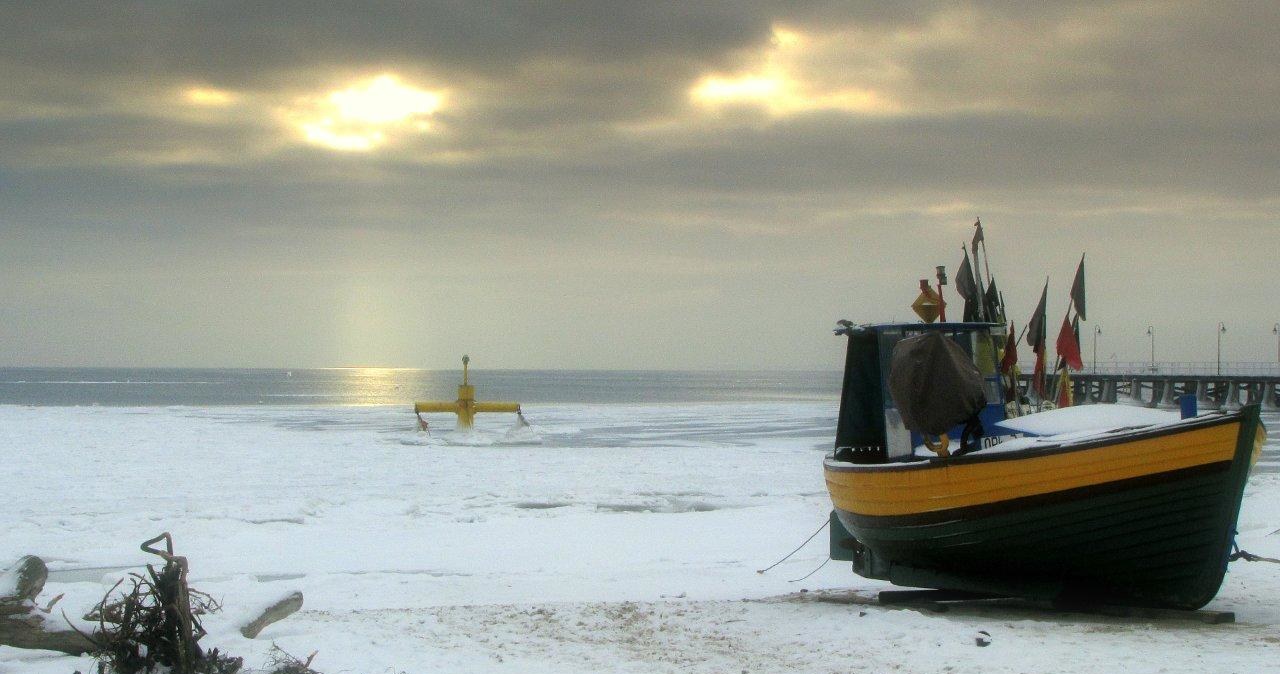 Niezwykle romantyczny (wirtualny) spacer po zimowej Gdyni 