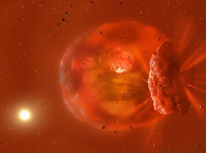 Niezwykłe zaćmienie po kolizji egzoplanety. To pierwsze takie odkrycie w historii
