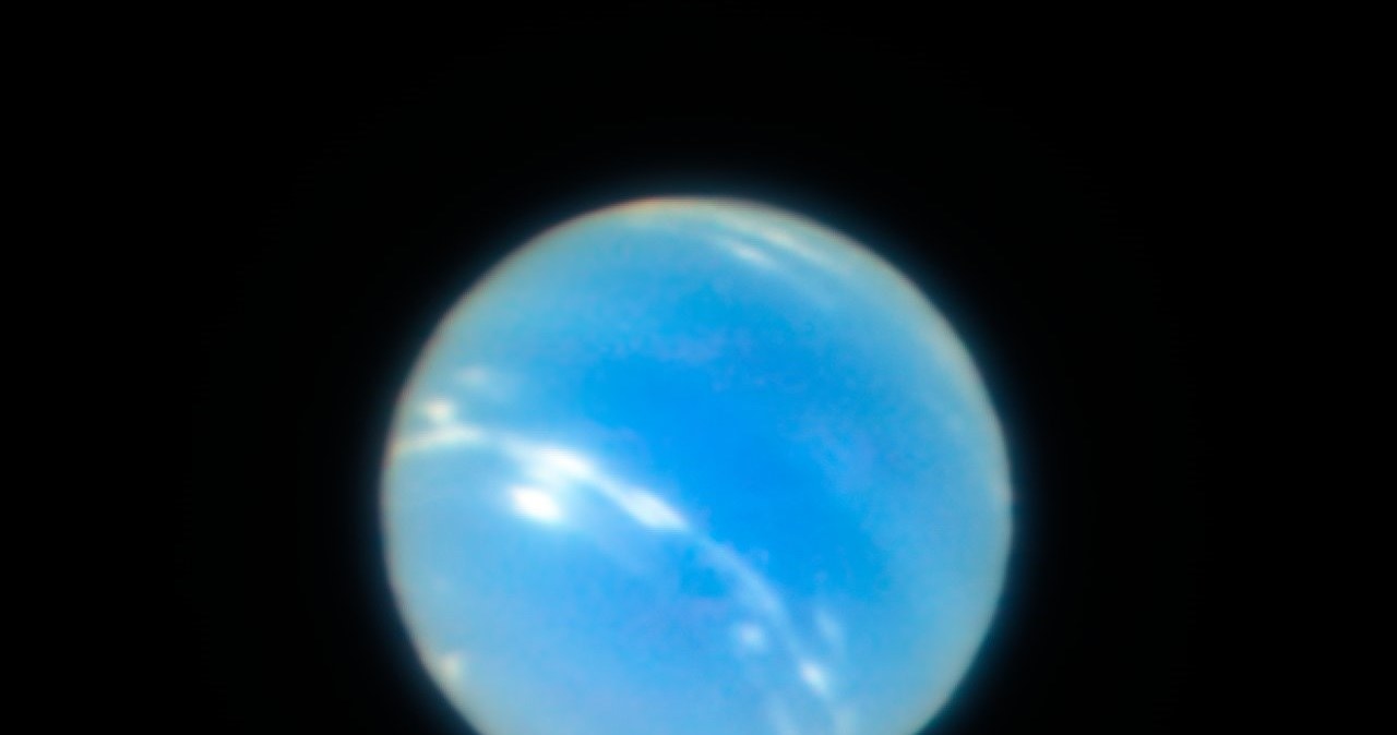 Niezwykłe zdjęcie Neptuna /materiały prasowe