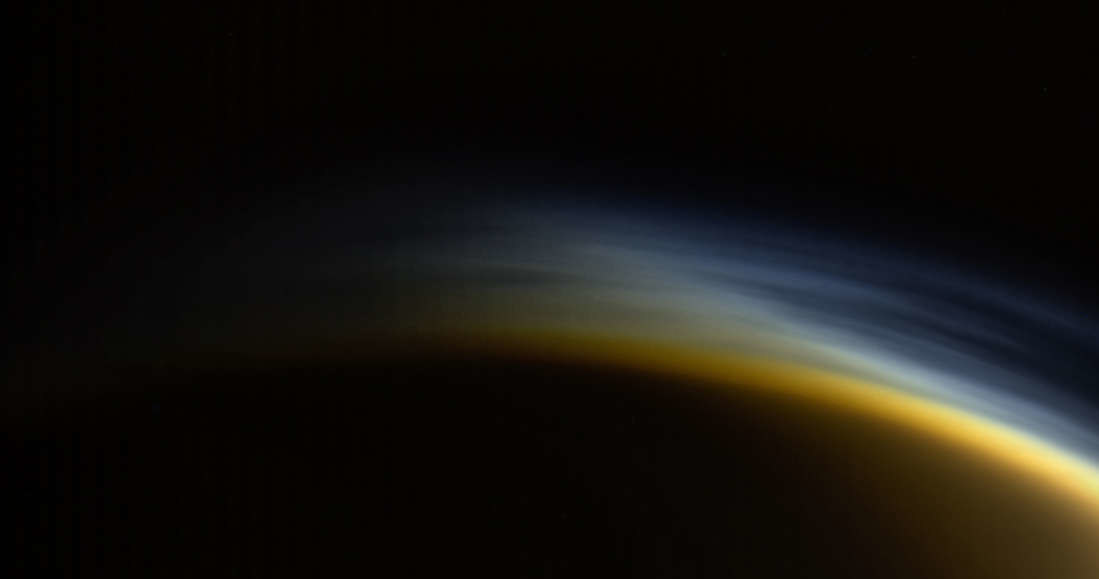 Niezwykłe zdjęcie Tytana, jednego z księżyców Saturna /NASA