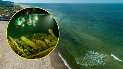 Niezwykłe znaleziska kilka kilometrów od Helu. Wraki pełne tajemnic