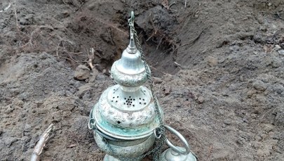 Niezwykłe znalezisko na Podkarpaciu. To stary trybularz 