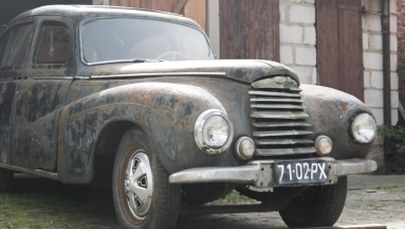 Niezwykłe znalezisko w szopie. Ten unikat do Polski sprowadzono w 1948 roku