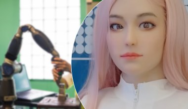 Niezwykły robot Moya to nowość. Temperatura jak u ludzi i bogata mimika