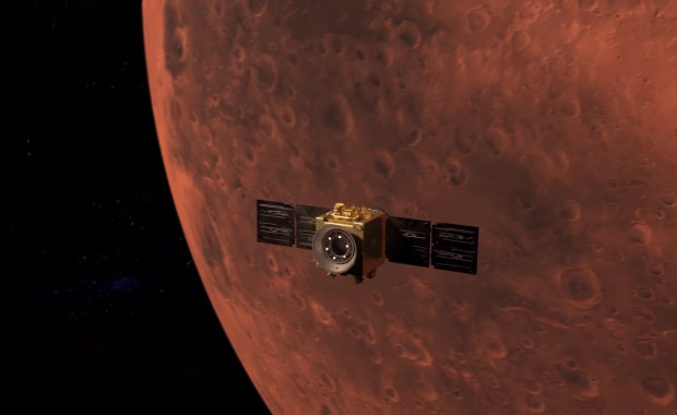 Niezwykły ruch wokół Marsa