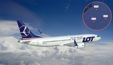Niezwykły widok na Flightradarze. Bravo, Delta i Echo lecą do Polski