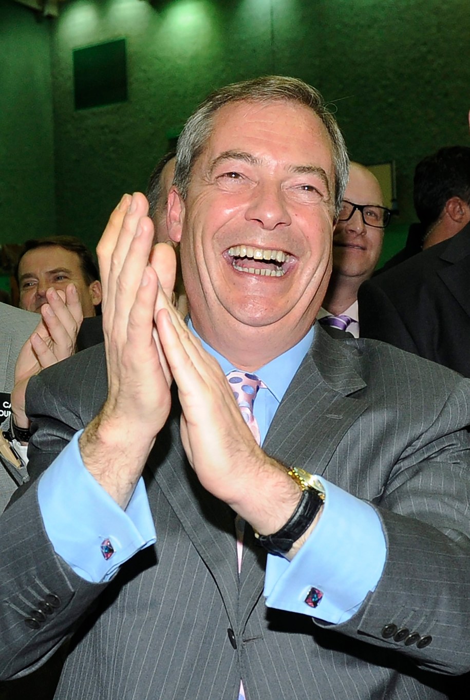 Nigel Farage /FACUNDO ARRIZABALAGA /PAP/EPA