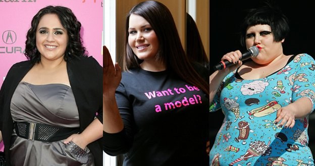 Nikki Blonsky, Courtney Maxwell, Beth Ditto /Getty Images/Flash Press Media