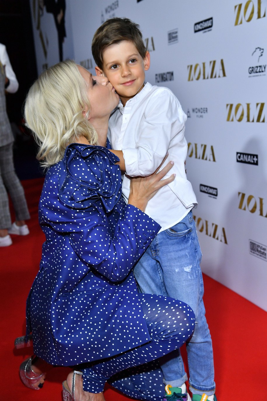 Nikodem Marecki nie żyje. Na zdjęciu z Małgorzatą Kożuchowską na premierze "Zołzy" /Tricolors /East News