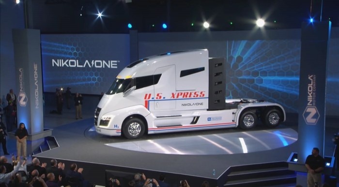 Nikola One - ciężarówka przyszłości /YouTube