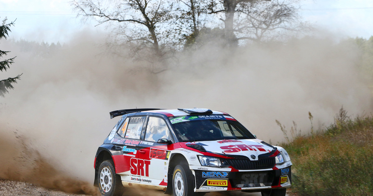 Nikołaj Griazin/Jaroslav Fedorov (Skoda Fabia R5) /Fot. Marek Wicher /INTERIA.PL