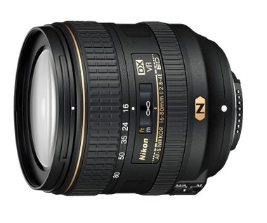  Nikon prezentuje obiektyw AF-S DX Nikkor 16–80mm f/2.8–4E ED VR