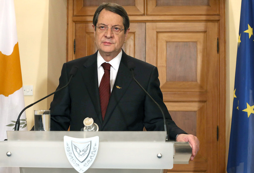 Nikos Anastasiadis, prezydent Cypru /AFP