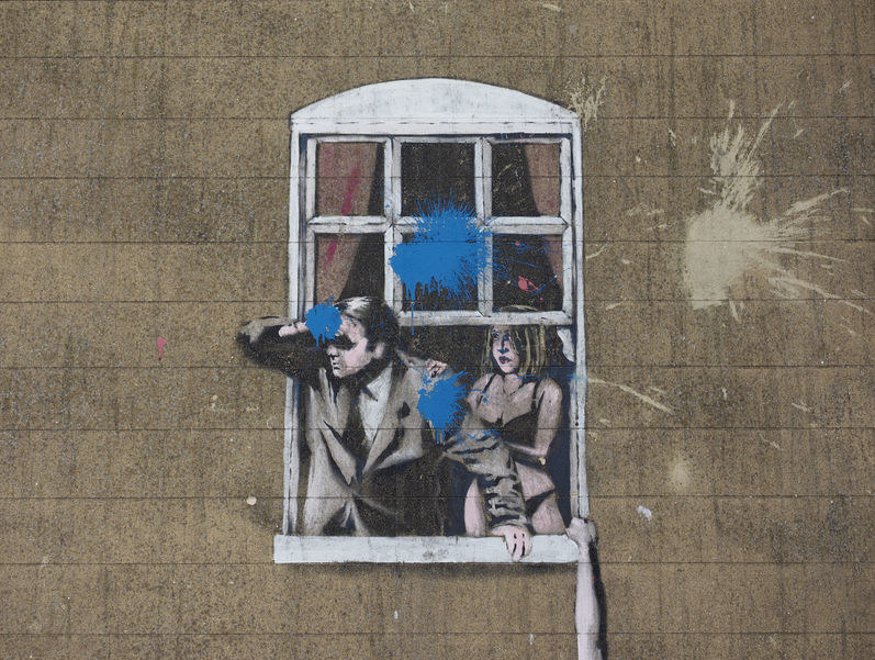 Nikt nie wie, kim jest Banksy, ale wszyscy znają jego prace /123RF/PICSEL