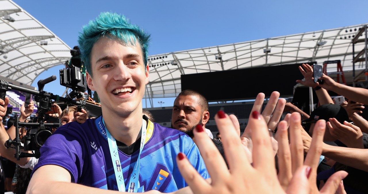 Ninja - zdjęcie z turnieju Fortnite zorganizowanego podczas targóe E3 w Los Angeles /AFP