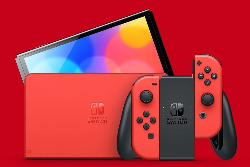 Nintendo Switch OLED Mario Red Edition /materiały prasowe