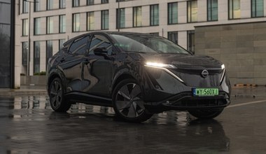 Nissan Ariya e-4ORCE to zaskakująco dobry SUV, choć swoje wady ma