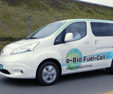 Nissan e-NV200 z ogniwami paliwowymi na bioetanol