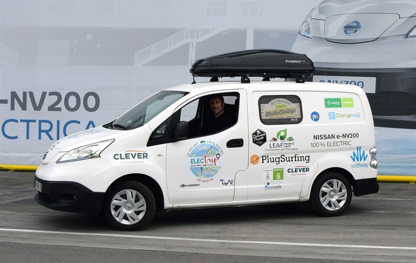 Nissan e-NV200 zapewnia zasięg do 170 kilometrów /INTERIA.PL/informacje prasowe