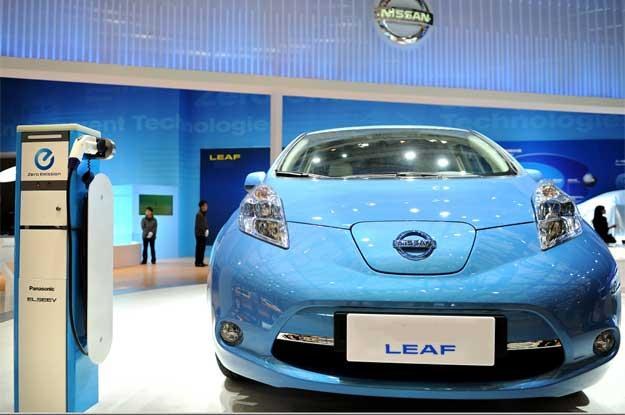 Nissan leaf /AFP