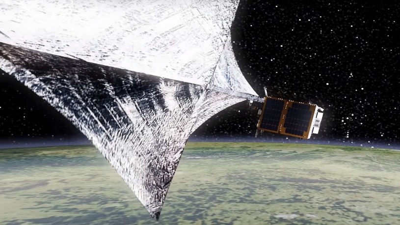 Niszczyciel satelitów i kosmicznych śmieci już działa na ziemskiej orbicie /Geekweek