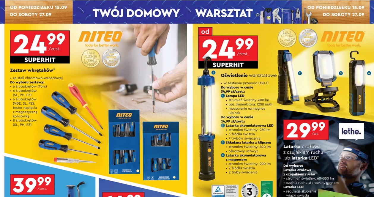 ​Niteo w Biedronce /Biedronka /INTERIA.PL