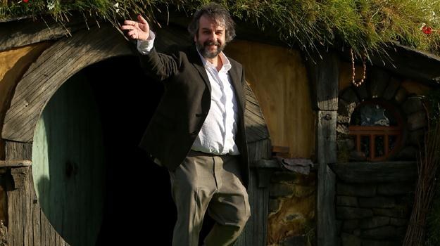 Niziołek? Nie, to Peter Jackson wita publiczność na premierze "Hobbita" / fot. Hagen Hopkins /Getty Images/Flash Press Media