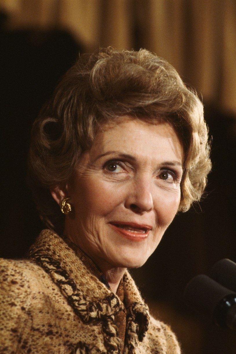 Nnacy Reagan w 1983 roku /Larry Downing/Sygma /Getty Images