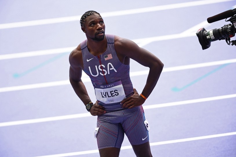 Noah Lyles pokonany, a Polak sobie dotruchtał. 