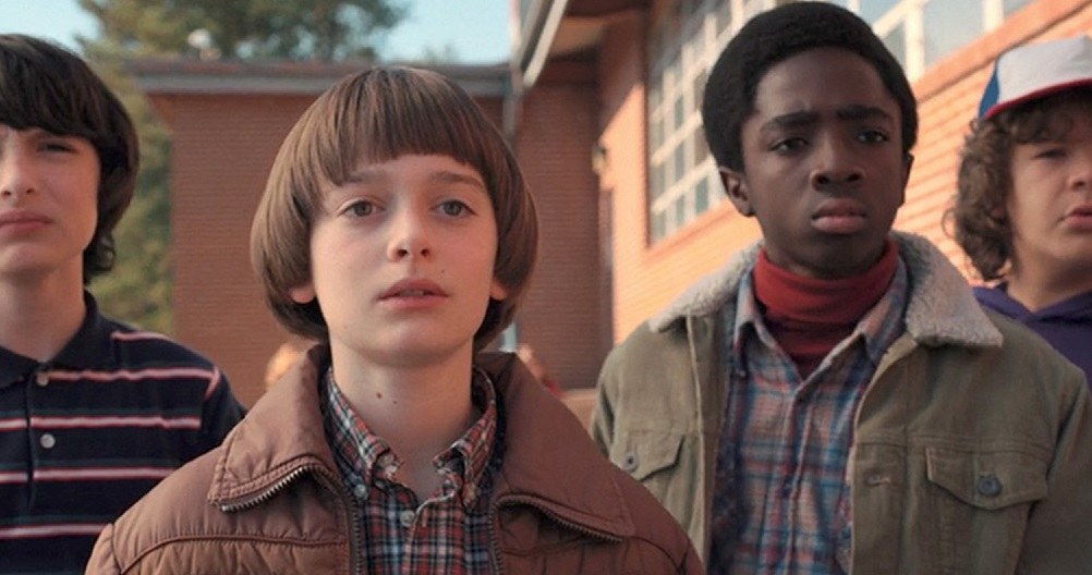 Noah Schnapp (Will), Finn Wolfhard (Mike), Gaten Matarazzo (Dustin) i Caleb McLaughlin (Lucas) - bohaterowie "Stranger Things" /Netflix /materiały prasowe