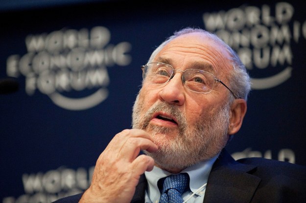 Noblista Joseph Stiglitz /Keystone /PAP/APA