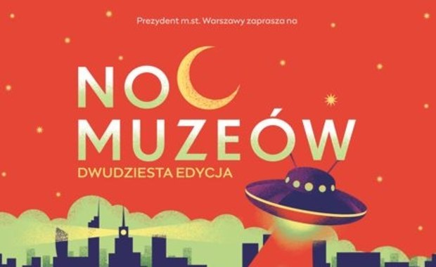 Noc Muzeów w Warszawie po raz dwudziesty  