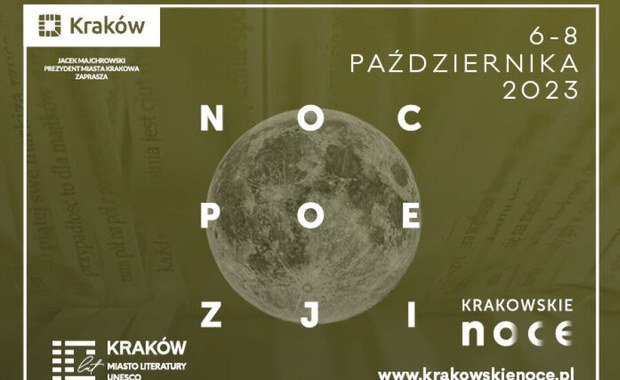 ​Noc Poezji, a w zasadzie noce. Już od jutra   