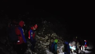 Nocna akcja na Babiej Górze. "Dziewczyna była pierwszy raz w górach"