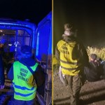 Nocna akcja na polskiej granicy. Siedmiu migrantów zatrzymanych