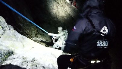 Nocna akcja w Tatrach. Słowaccy ratownicy ewakuowali Polaków