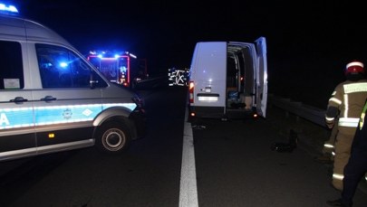 Nocna tragedia. Zmieniali koło, obaj zginęli