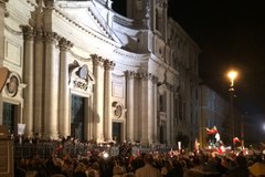 Nocne czuwanie w Rzymie