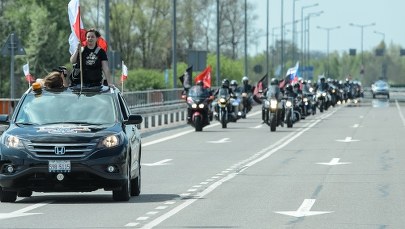 Nocne Wilki dotarły na Słowację. "Sztandar zwycięstwa będzie w Berlinie"