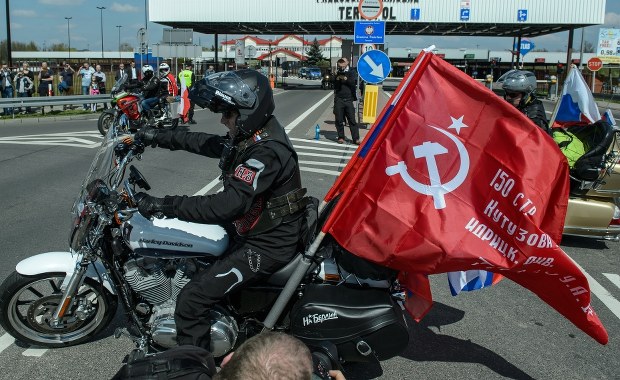 Nocne Wilki zatrzymane na polskiej granicy, bo "zagrażają bezpieczeństwu"