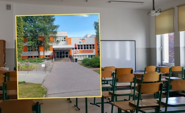 Nocne włamanie do szkoły na Ursynowie. Złodziej niebywałym łasuchem