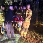 Nocny alarm ws. grzybiarza. Mężczyznę wyniesiono na noszach