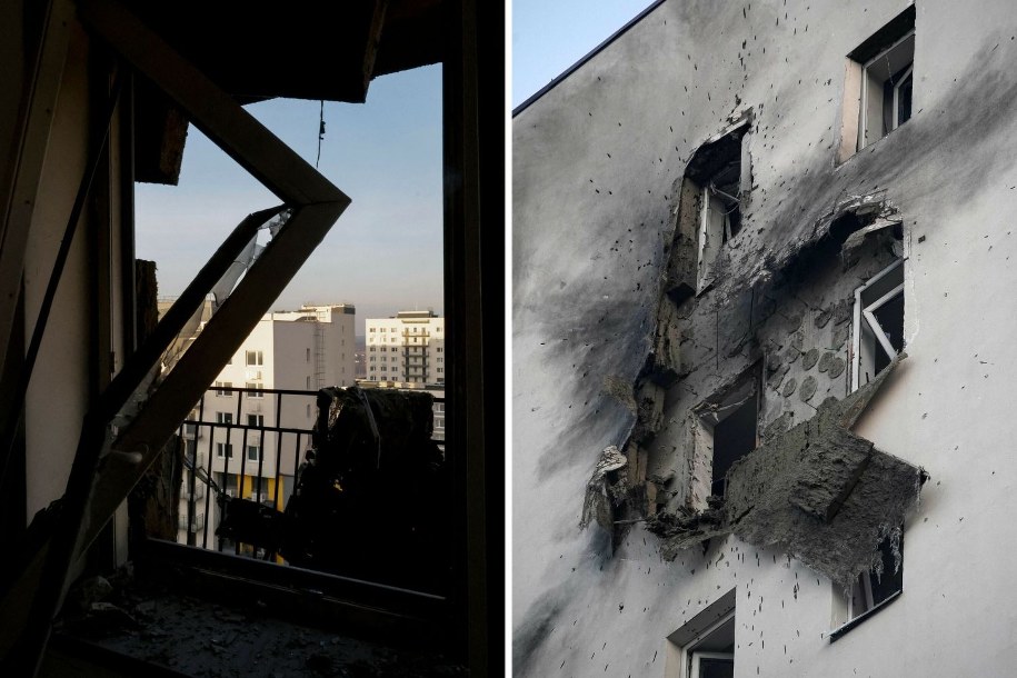 Nocny atak dronów na Moskwę /TATYANA MAKEYEVA/AFP /East News