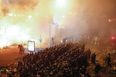 Nocny atak na Majdan