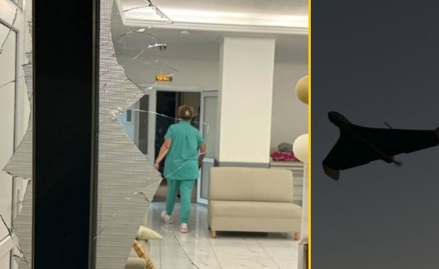 Nocny atak na Ukrainę. Ostrzelano szpital położniczy